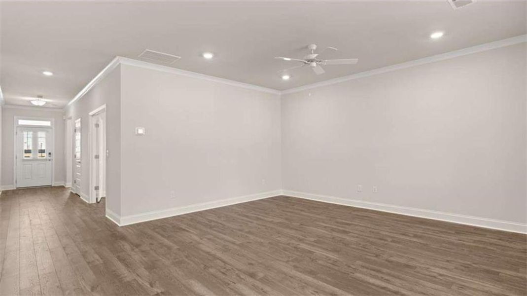 Spacious, unfurnished interior of a new home in Oak Ridge Meadows - Active Adult, Locust Grove (Image 15). Spacious, unfurnished interior of a new home in Oak Ridge Meadows - Active Adult, Locust Grove (Image 15).