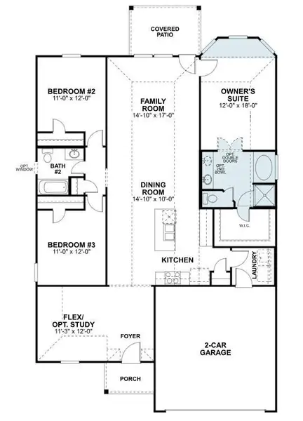 2D floor plan layout of this home in Magnolia Ridge, Magnolia, TX (Image 4). 2D floor plan layout of this home in Magnolia Ridge, Magnolia, TX (Image 4).