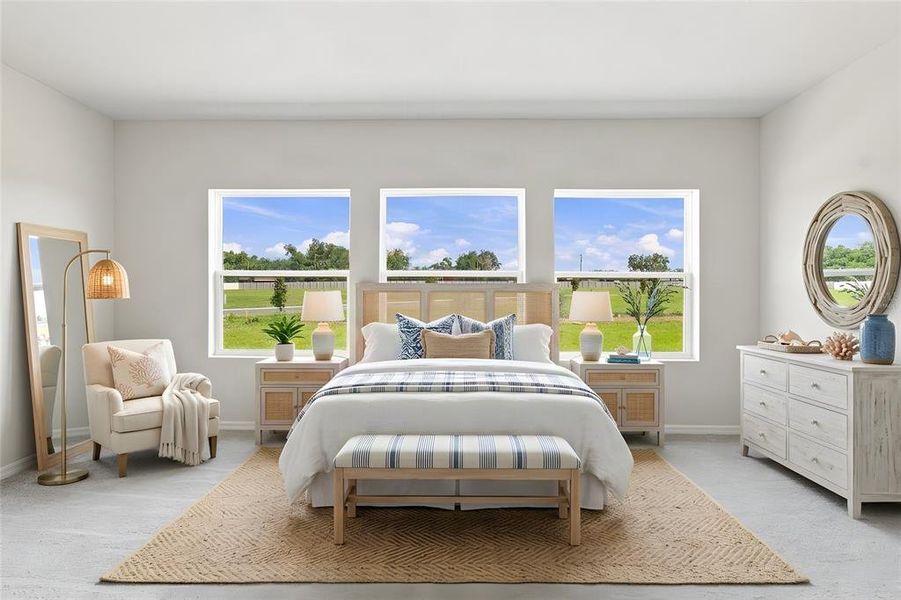Furnished interior view inside a new home in Southwind – Executive Series, Plant City (Image 8).
