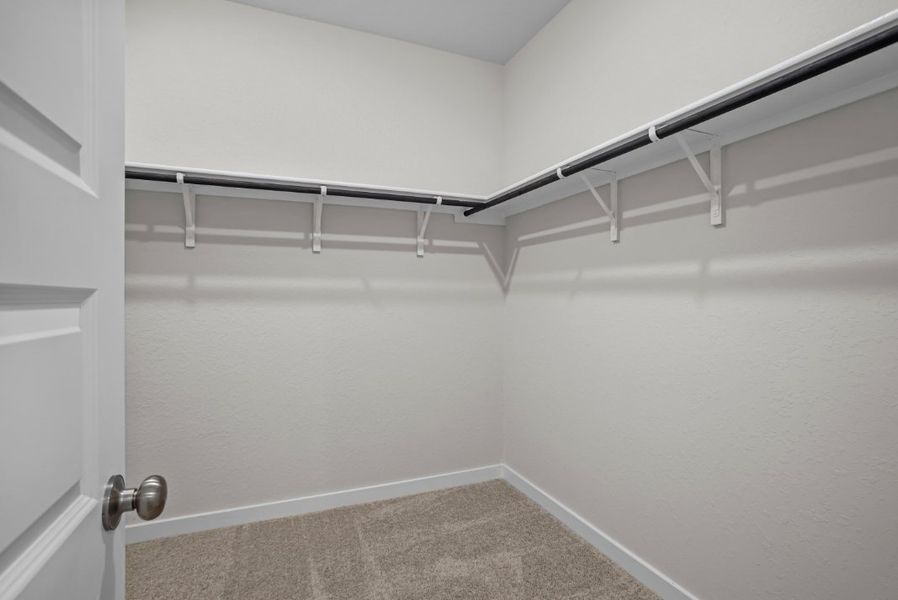 A staircase in a room.