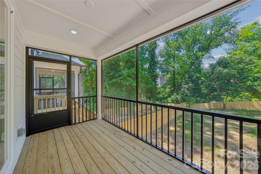 Exterior details and patio area of a home in , Charlotte (Image 3).