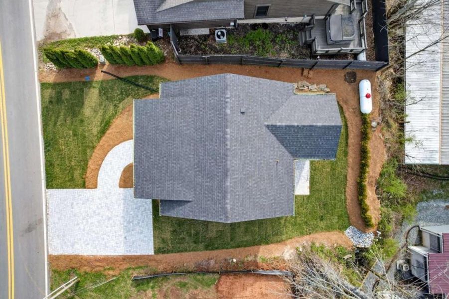 Exterior details and patio area of a home in , Blue Ridge (Image 22).