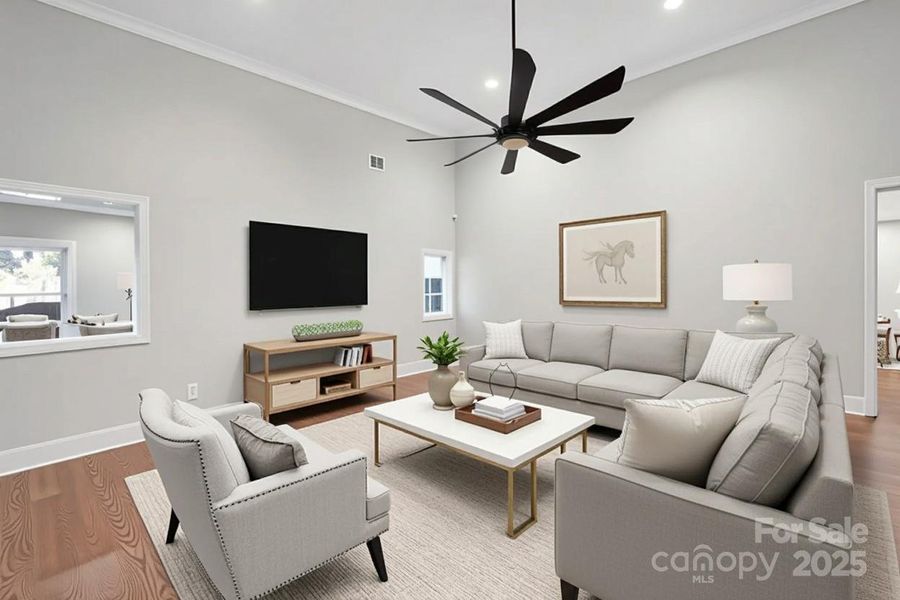 Furnished interior view inside a new home in , Fort Lawn (Image 29). Furnished interior view inside a new home in , Fort Lawn (Image 29).