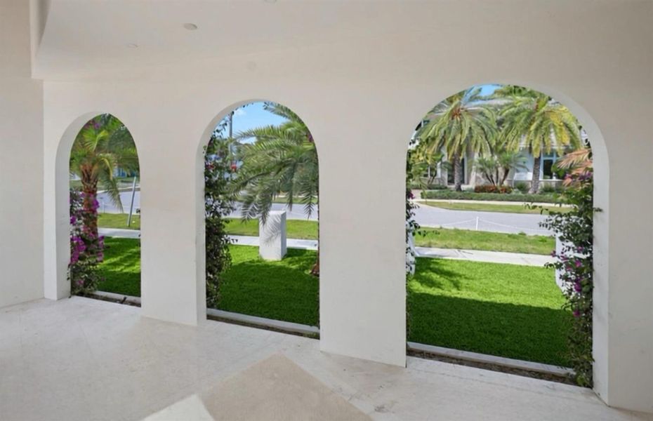 Exterior Facing Cabana View