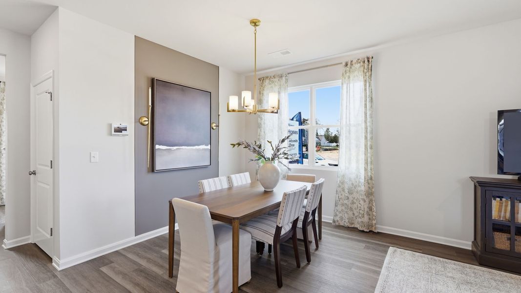 Furnished interior view inside a new home in Altama, Brunswick (Image 15).
