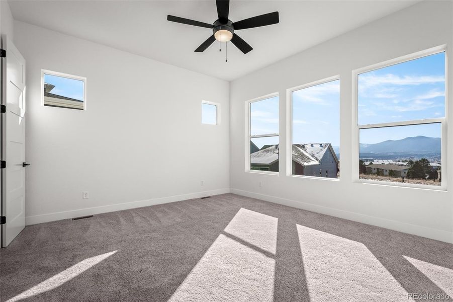 Spacious, unfurnished interior of a new home in Cloverleaf – Mountainview Collection, Monument (Image 34).