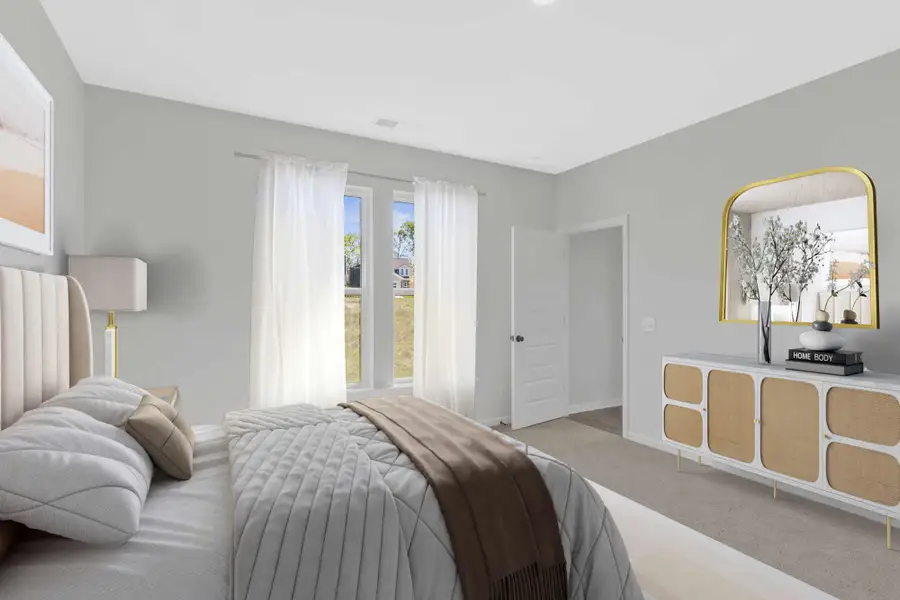 Representative furnished interior of a home built from the The Whitfield by David Weekley Homes in Nexus – Park Collection, Gallatin (Image 3).