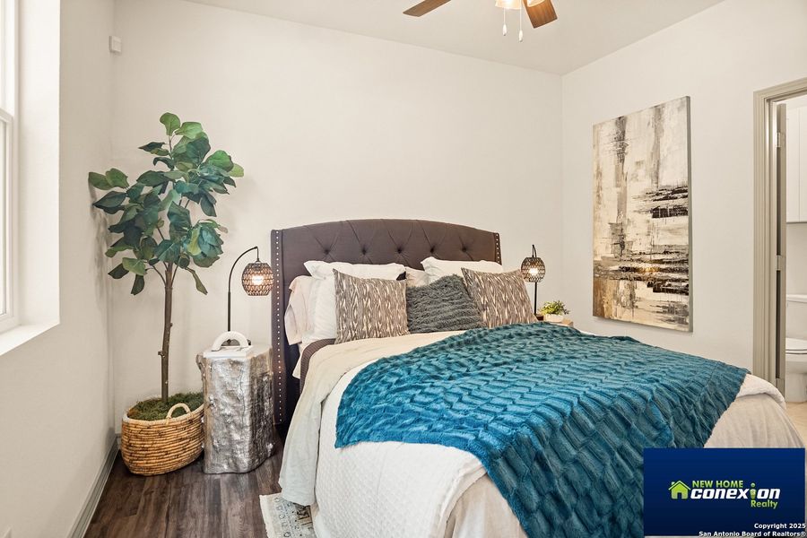 Furnished interior view inside a new home in , San Antonio (Image 11). Furnished interior view inside a new home in , San Antonio (Image 11).