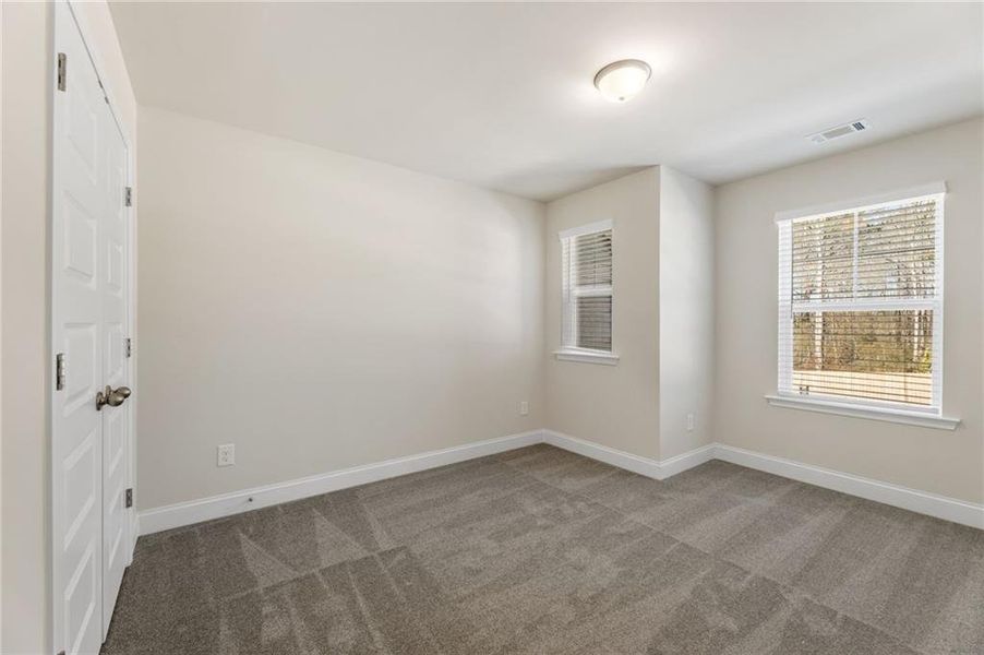 Spacious, unfurnished interior of a new home in Mulberry Summit, Flowery Branch (Image 21). Spacious, unfurnished interior of a new home in Mulberry Summit, Flowery Branch (Image 21).