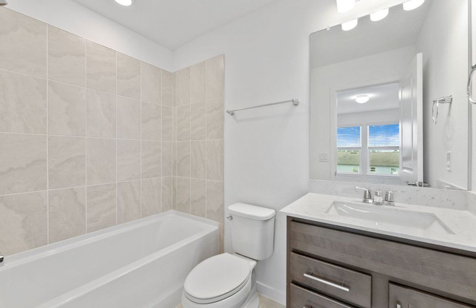Furnished interior view inside a new home in Caldera, Spring Hill (Image 7).