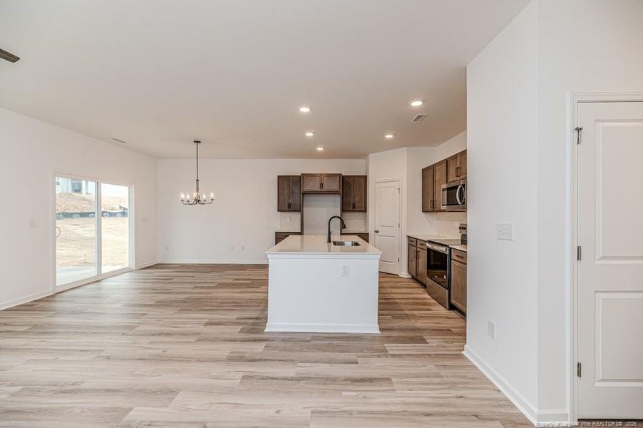 Entry toward Kitchen