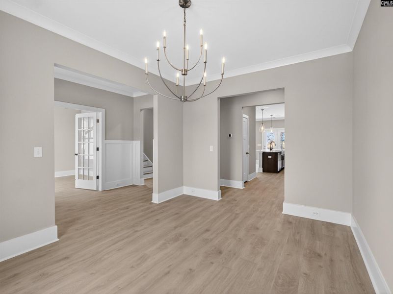 Spacious, unfurnished interior of a new home in Collins Cove, Chapin (Image 17).