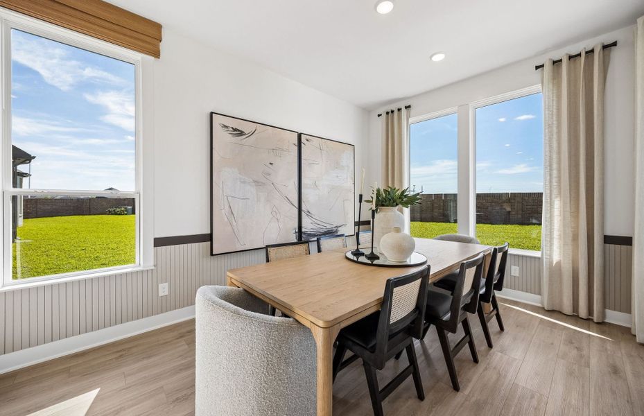 Representative furnished interior of a home built from the Ferris by Pulte Homes in Ryehill, Rosenberg (Image 35).
