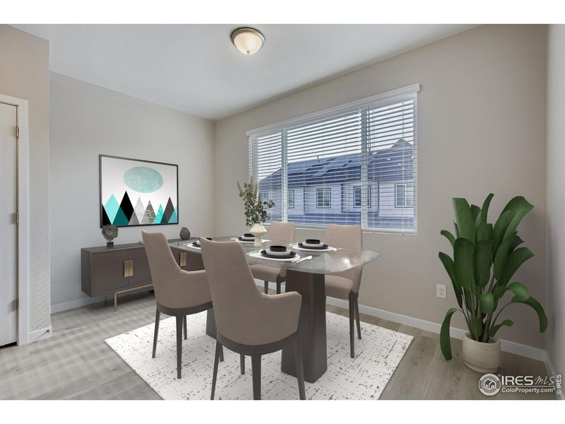 Furnished interior view inside a new home in Waterfield, Fort Collins (Image 8).