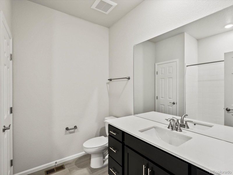 Furnished interior view inside a new home in Poudre Heights: The Alpine Collection, Windsor (Image 6). Furnished interior view inside a new home in Poudre Heights: The Alpine Collection, Windsor (Image 6).