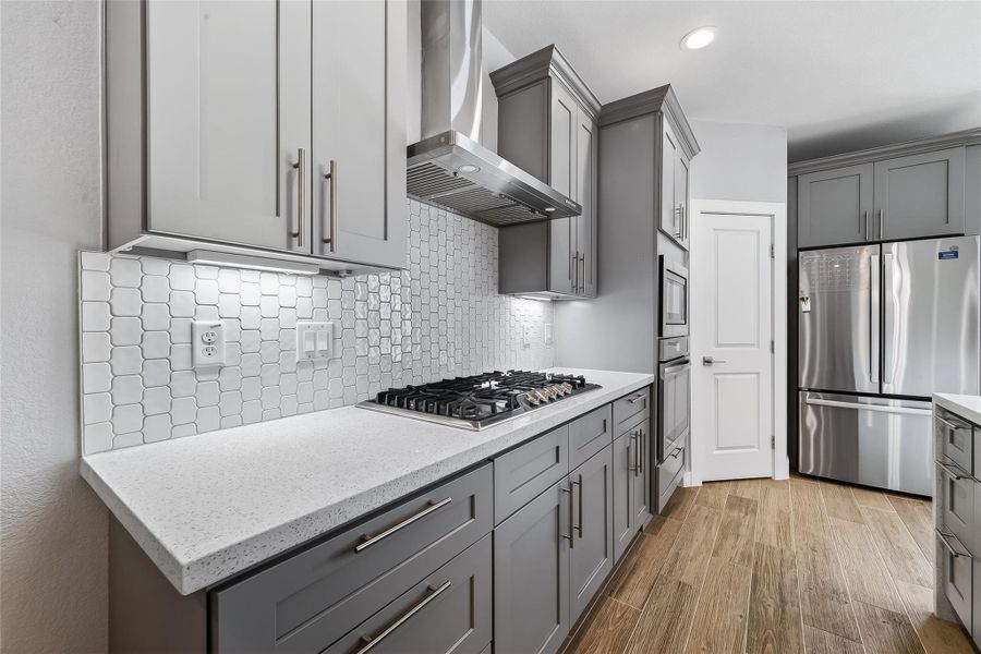 Furnished interior view inside a new home in , Houston (Image 13).