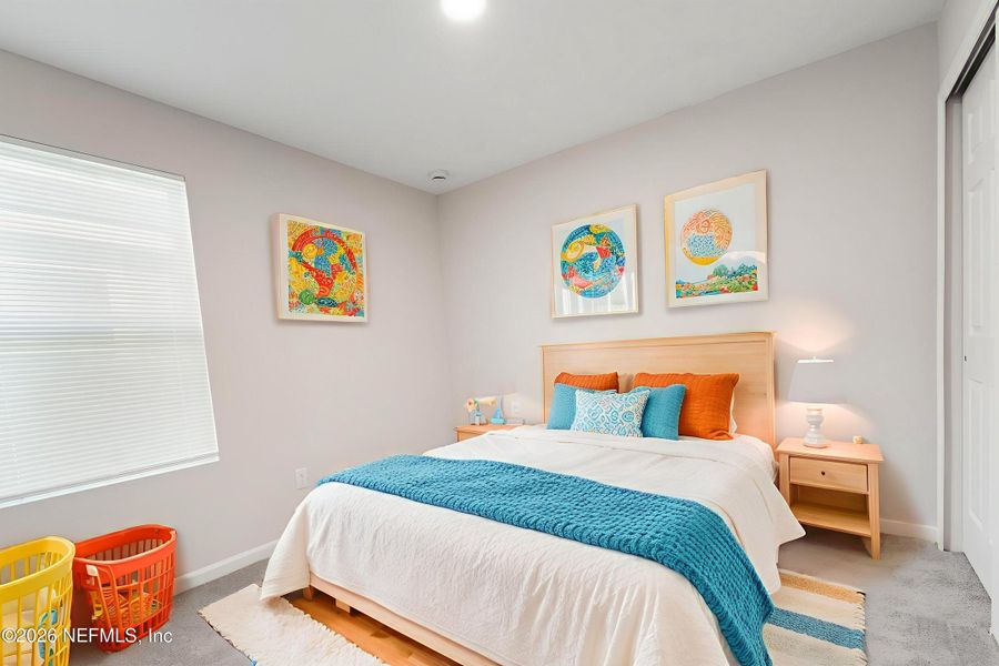 Furnished interior view inside a new home in , Jacksonville (Image 17). Furnished interior view inside a new home in , Jacksonville (Image 17).