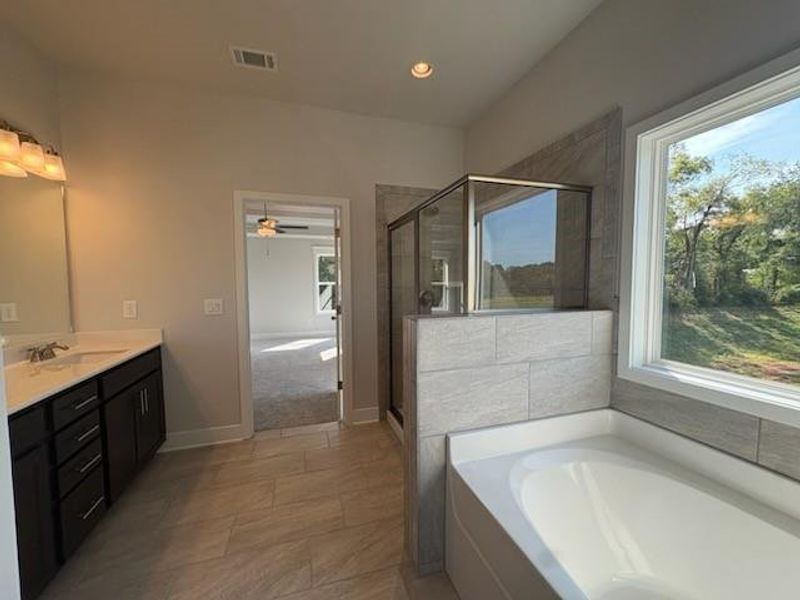 Furnished interior view inside a new home in Greenefield, Cartersville (Image 11).