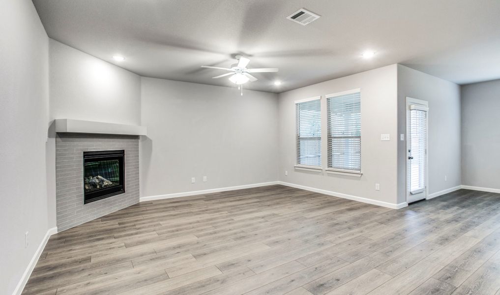 Optional fireplace in great room