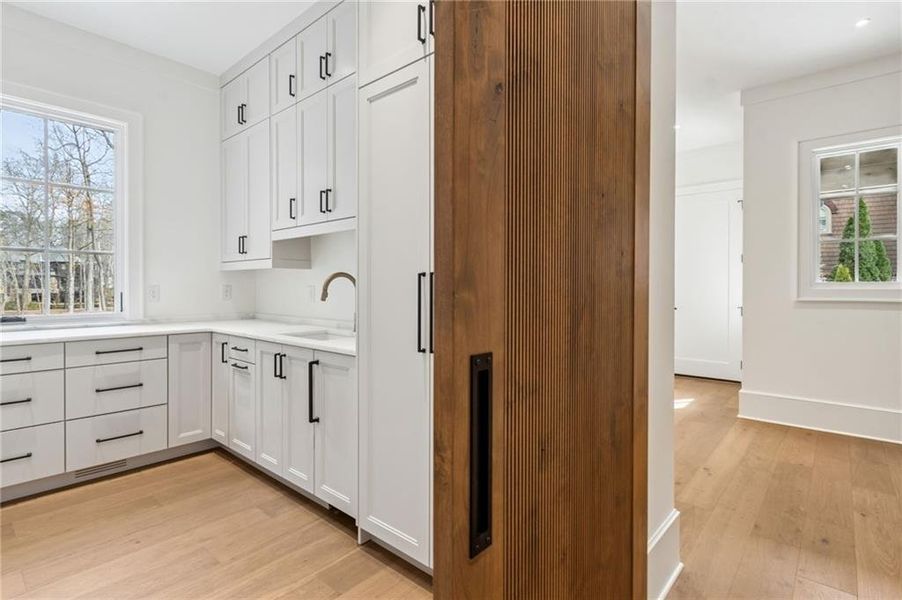 Furnished interior view inside a new home in , Suwanee (Image 55).