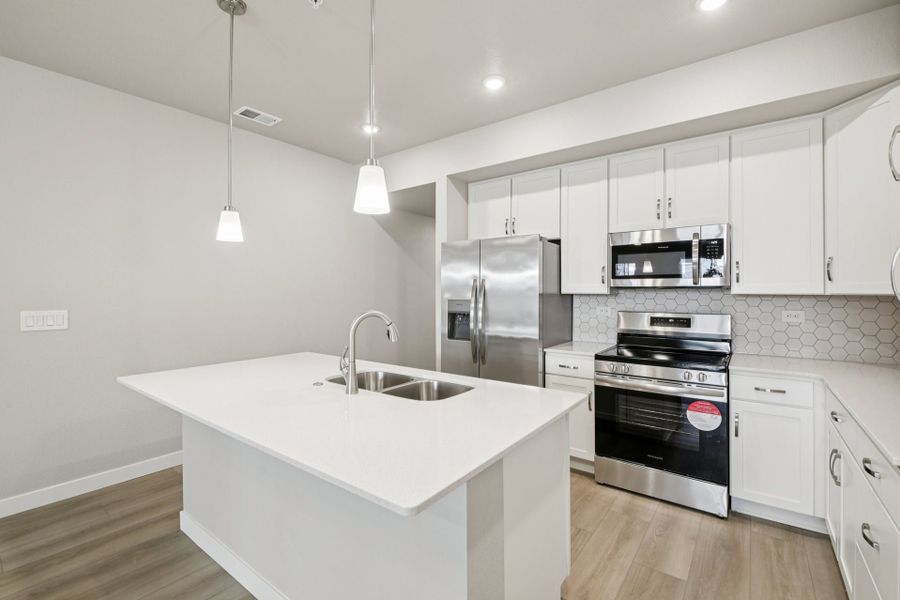 Furnished interior view inside a new home in Highlands at Fox Hill, Longmont (Image 5).