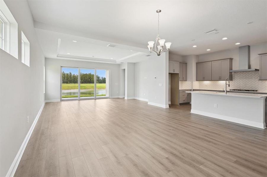 Spacious, unfurnished interior of a new home in Two Rivers, Zephyrhills (Image 12).