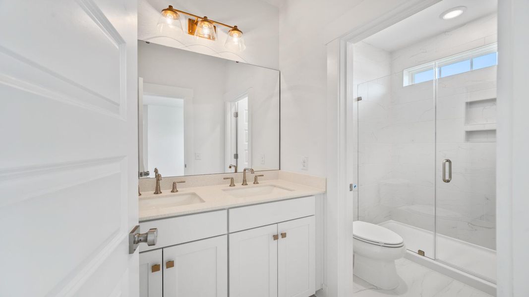 Furnished interior view inside a new home in Pamlico Terrace, Awendaw (Image 17).