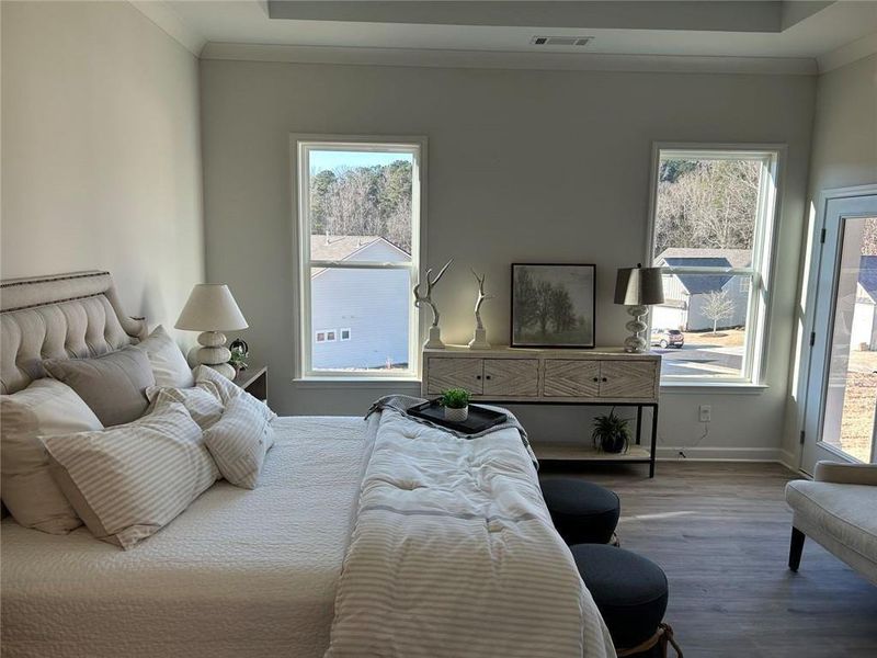 Furnished interior view inside a new home in Cooks Farm, Woodstock (Image 10).