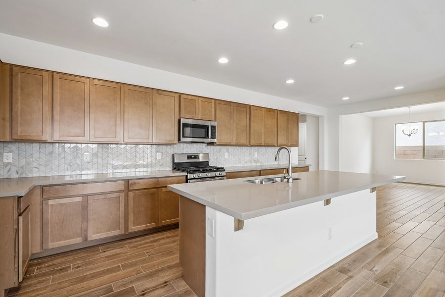 Furnished interior view inside a new home in Rancho Mercado, Surprise (Image 11).