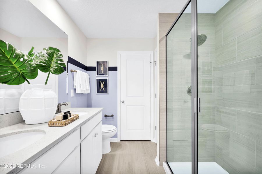 Furnished interior view inside a new home in Baxley Villas, Middleburg (Image 14).