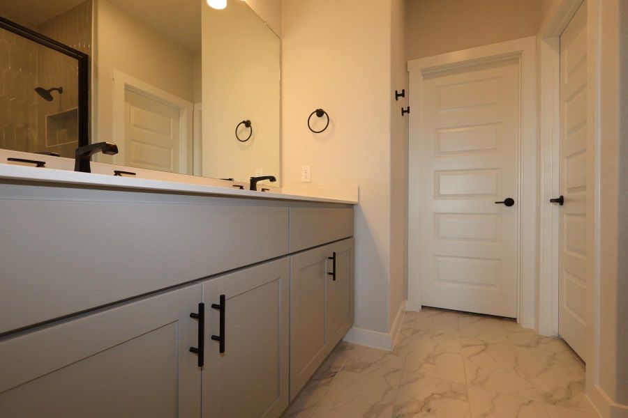 Furnished interior view inside a new home in Park Central, Georgetown (Image 8).