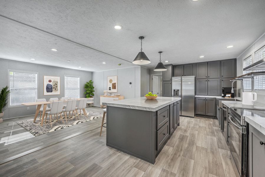 Furnished interior view inside a new home in , Summerville (Image 7).