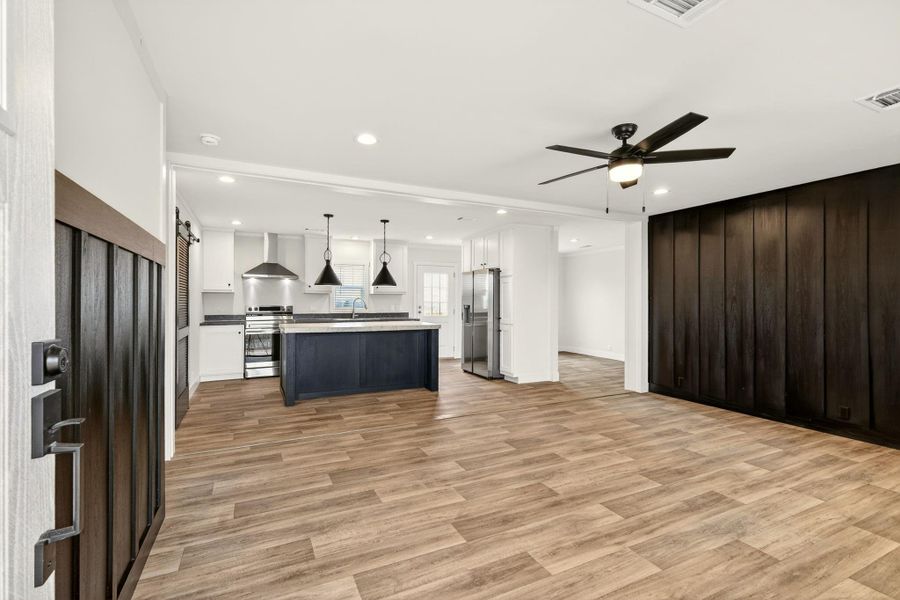 Furnished interior view inside a new home in , Brenham (Image 4).
