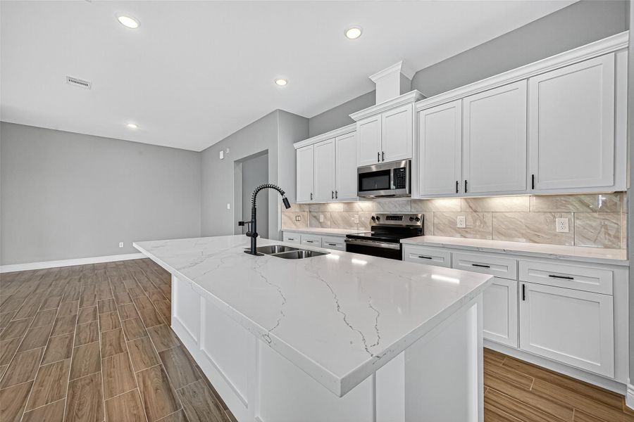 Furnished interior view inside a new home in , Prairie View (Image 15).
