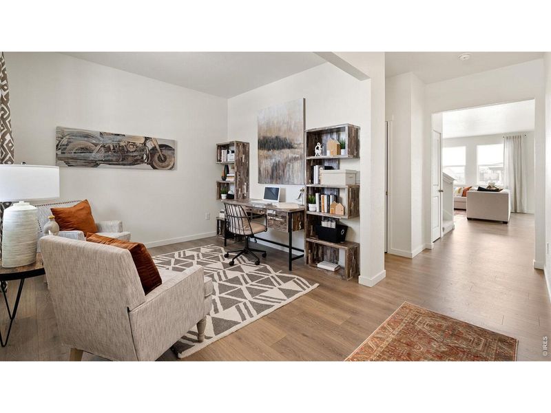 Furnished interior view inside a new home in Hansen Farm, Fort Collins (Image 14).