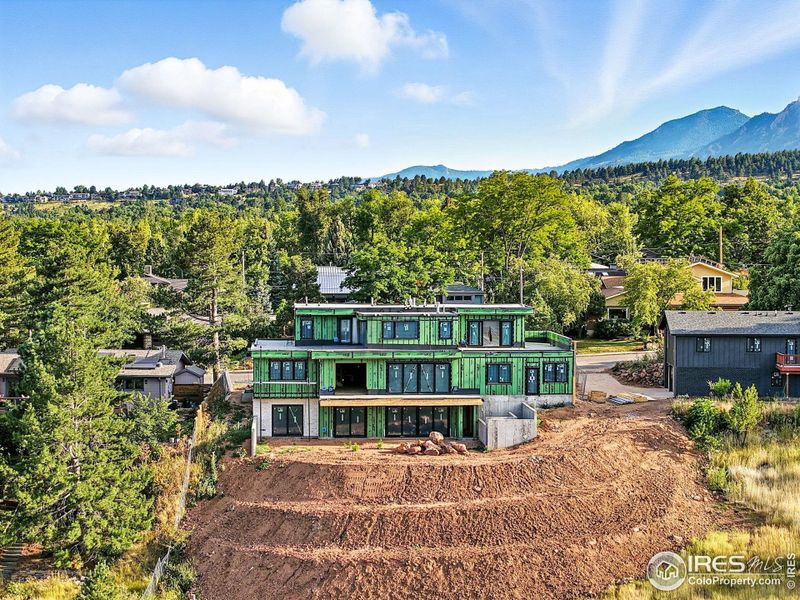 Front exterior of a new home in , Boulder, CO, highlighting curb appeal (Image 22).