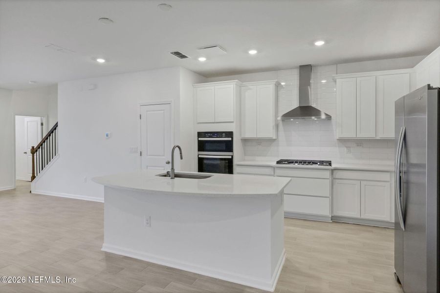 Furnished interior view inside a new home in Cherry Elm at SilverLeaf, St. Augustine (Image 8).