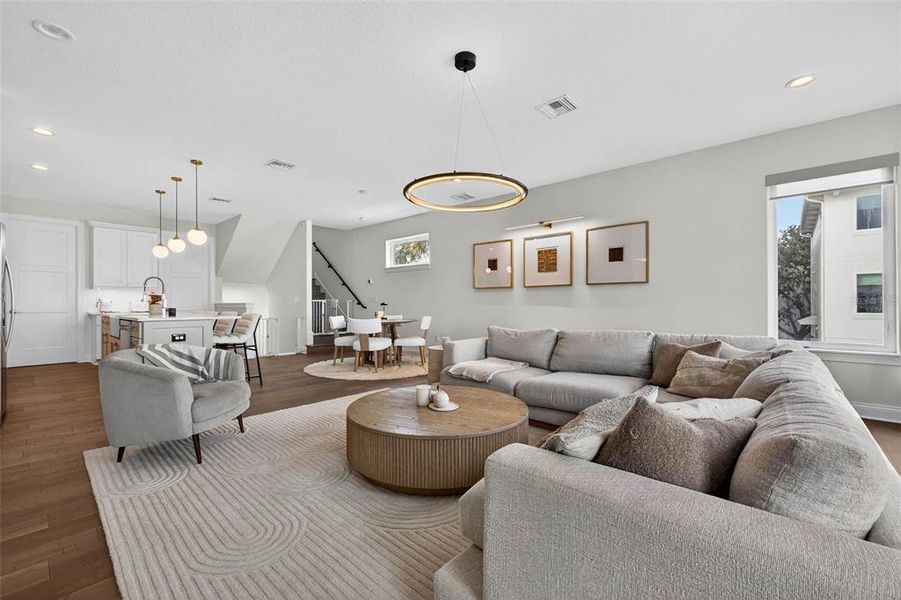 Furnished interior view inside a new home in , Tampa (Image 7).