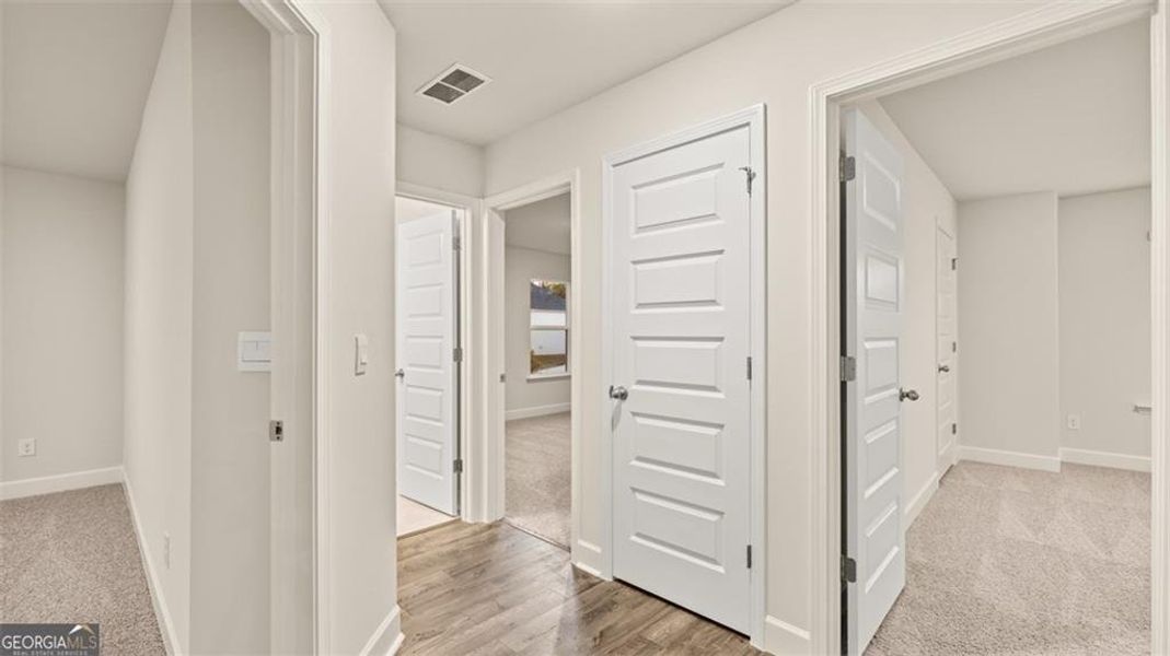 Spacious, unfurnished interior of a new home in Heritage Pointe, Senoia (Image 25). Spacious, unfurnished interior of a new home in Heritage Pointe, Senoia (Image 25).