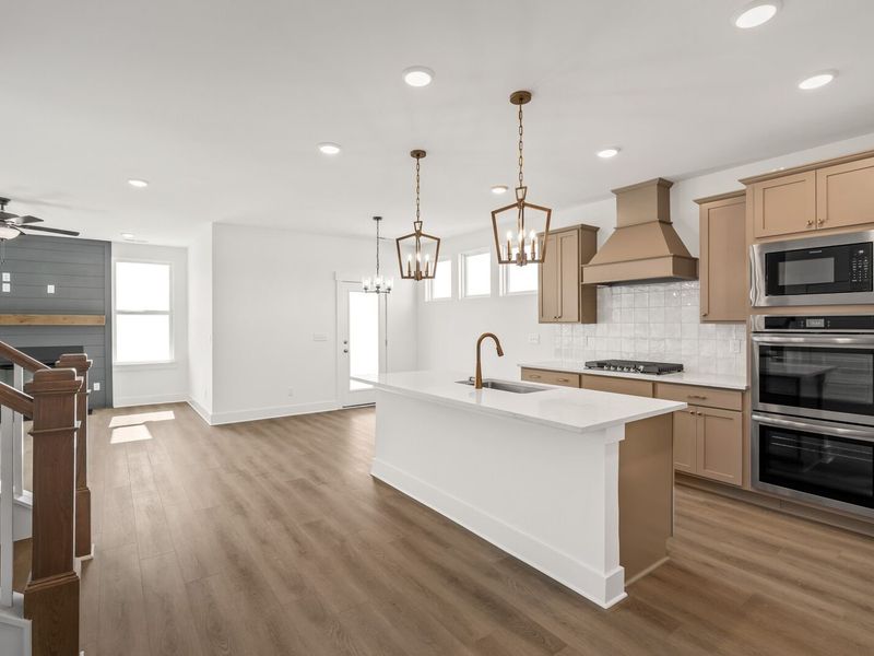 Furnished interior view inside a new home in Woods Crossing, Gallatin (Image 8).