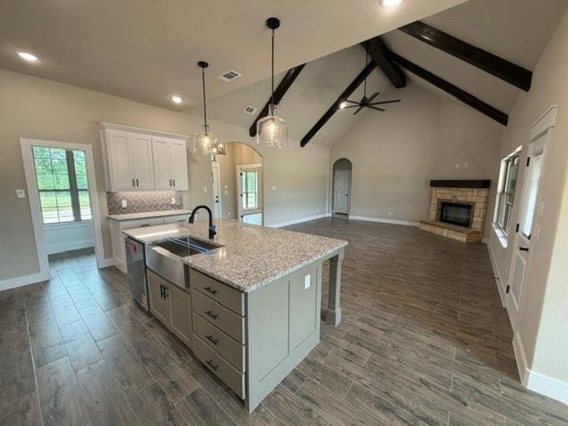 Furnished interior view inside a new home in , Springtown (Image 9).