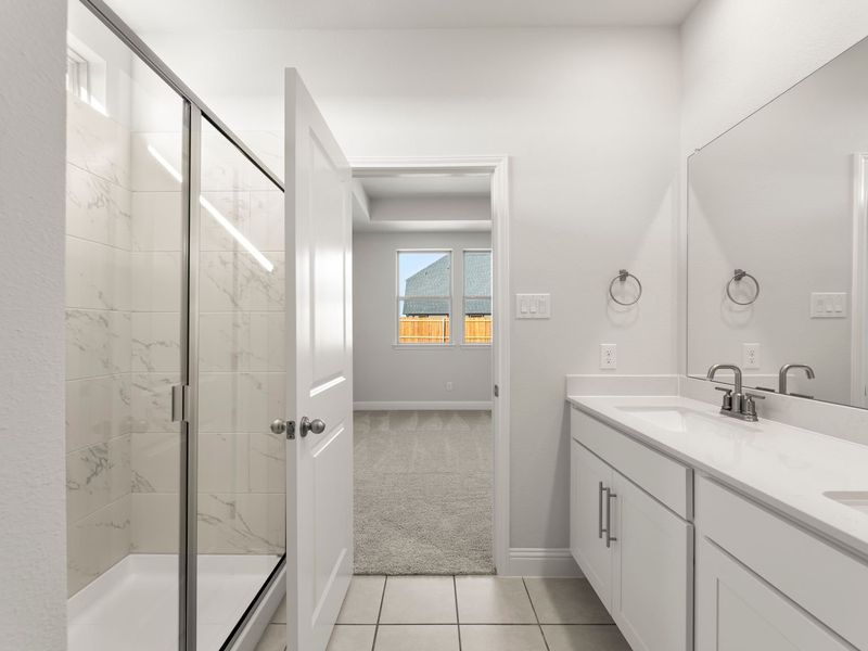 Furnished interior view inside a new home in Meadow Ridge Estates, Josephine (Image 16).