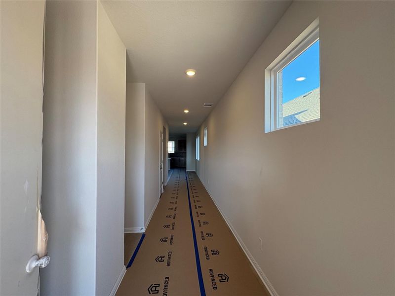 In-progress construction of a new home in La Cima, San Marcos, TX (Image 28).