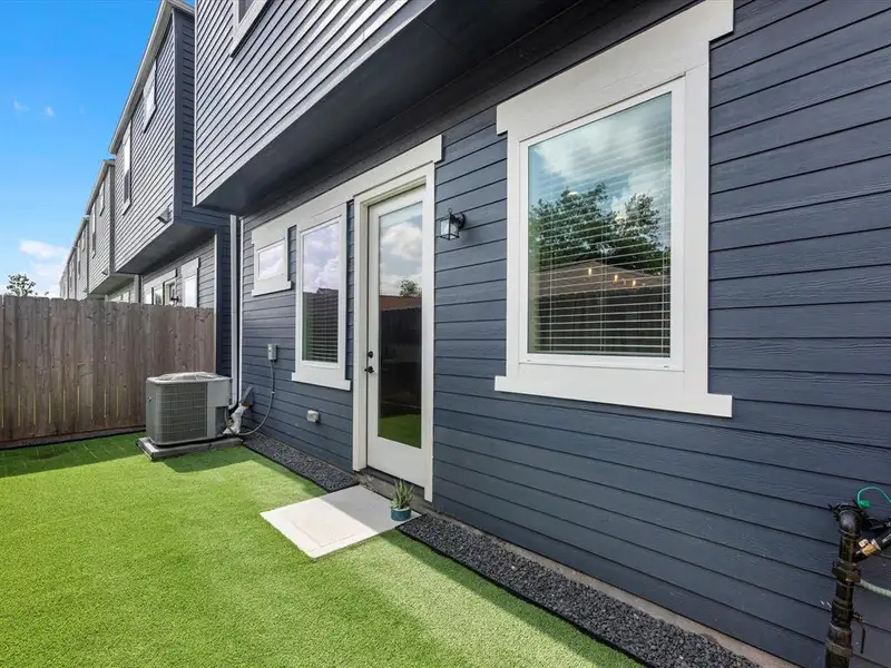 Front exterior of a new home in , Houston, TX, highlighting curb appeal (Image 1).