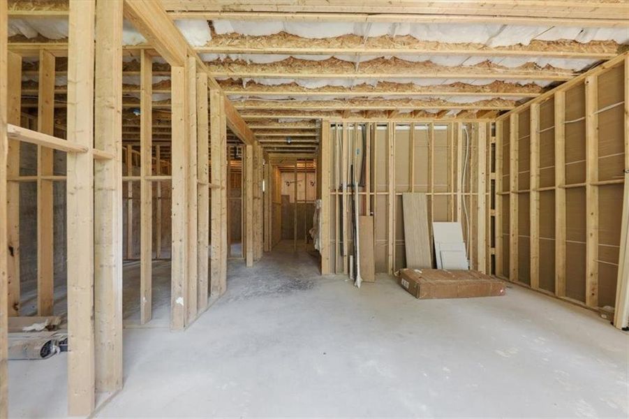 In-progress construction of a new home in , Atlanta, GA (Image 58).