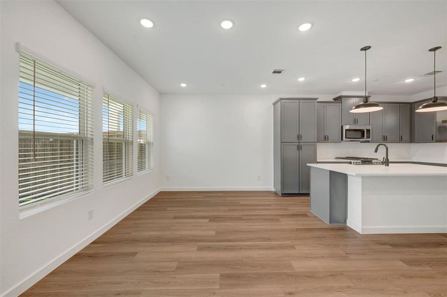 Spacious, unfurnished interior of a new home in Providence Commons, Providence Village (Image 27).