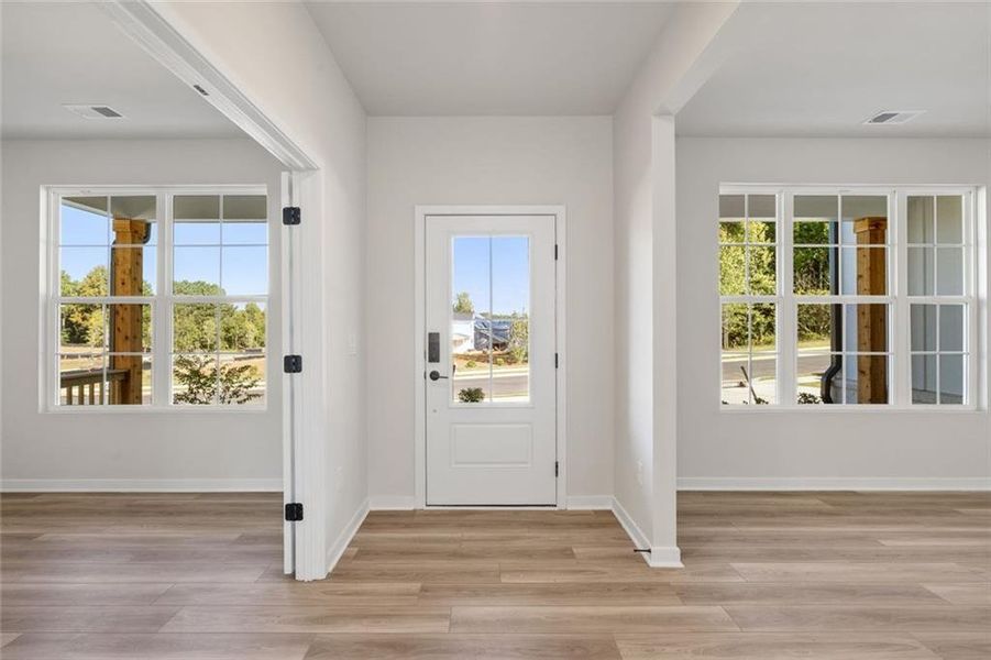 Spacious, unfurnished interior of a new home in Brookshire Manor, Canton (Image 28).