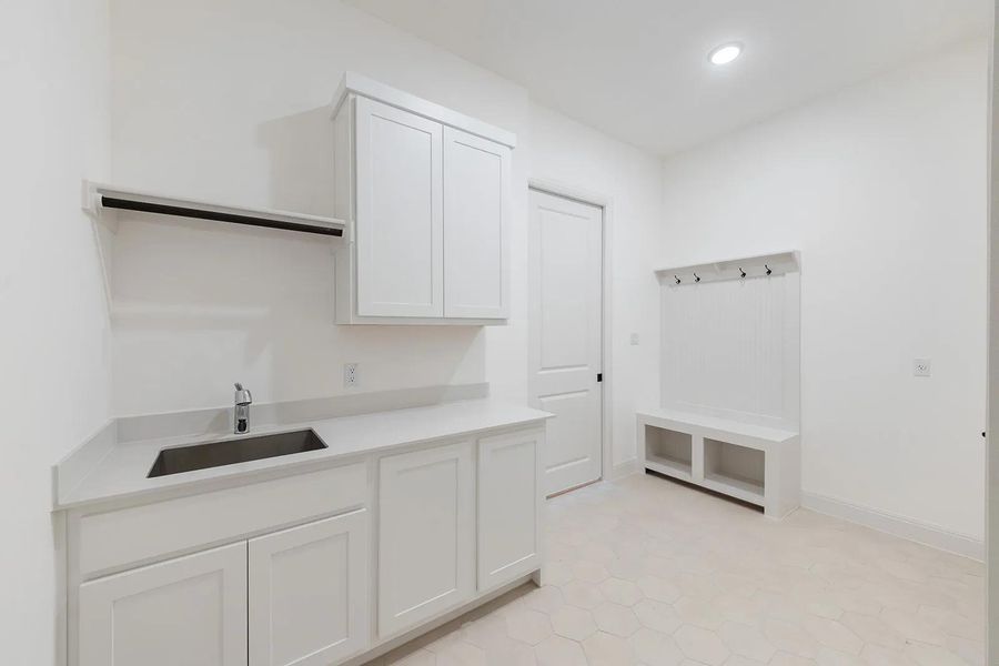 Furnished interior view inside a new home in Lariat - 80', Liberty Hill (Image 6). Furnished interior view inside a new home in Lariat - 80', Liberty Hill (Image 6).