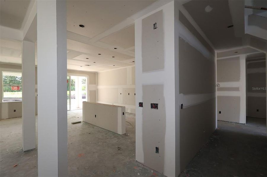 In-progress construction of a new home in Eden at Crossprairie, St. Cloud, FL (Image 15).