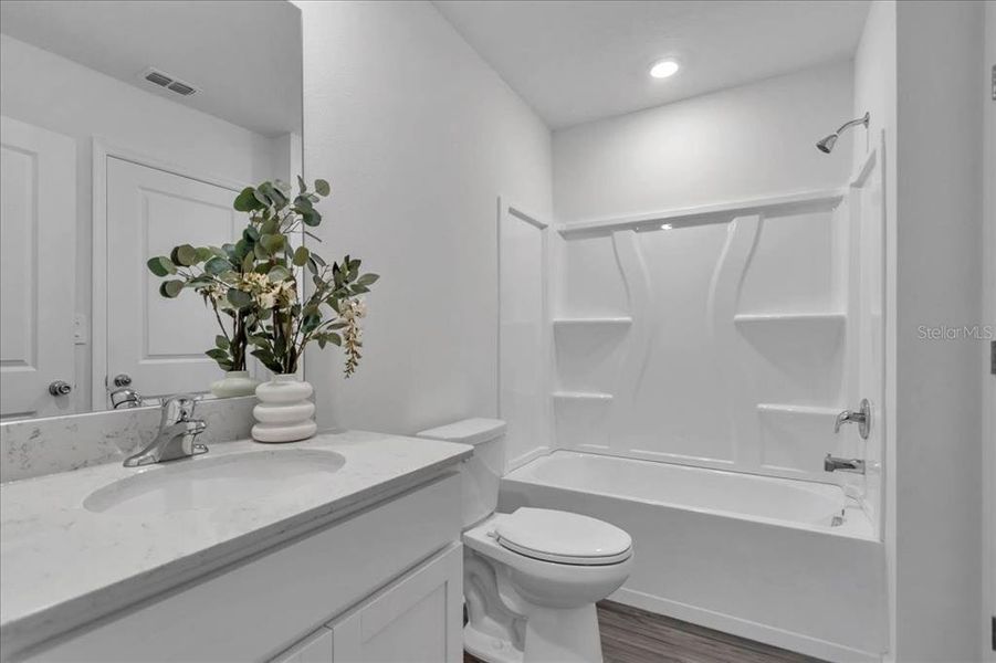 Furnished interior view inside a new home in , Ocala (Image 16).